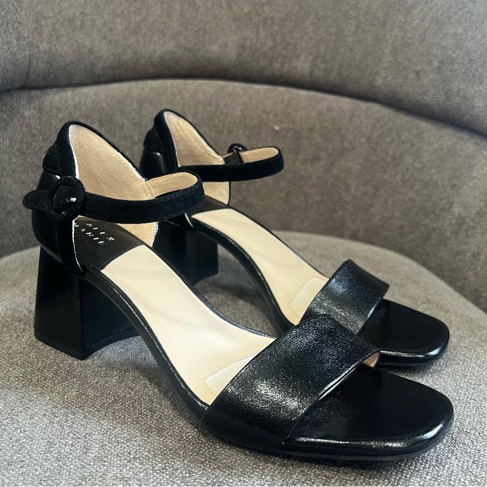 Alex Marie elegant block heel sandals size 8